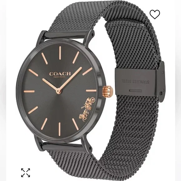 Dark grey COACH watch COACH Men main image 2